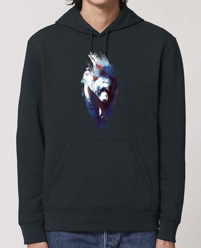 Sweat-Shirt Capuche Essentiel Unisexe Drummer Death run Par robertfarkas