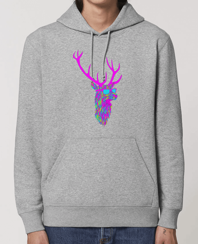 Essential unisex hoodie sweatshirt Drummer Party deer Par robertfarkas