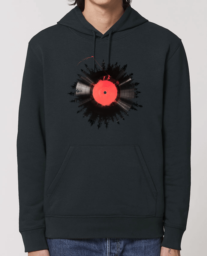 Essential unisex hoodie sweatshirt Drummer The vinyl of my life Par robertfarkas