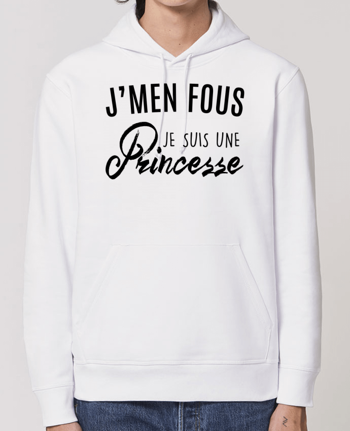 Hoodie J'men fous je suis une princesse Par La boutique de Laura