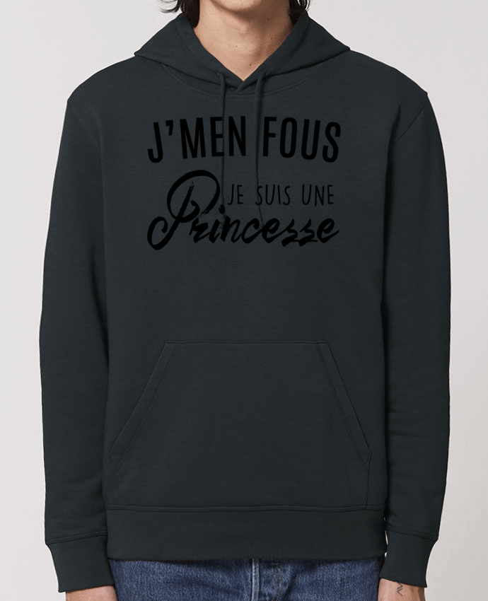 Essential unisex hoodie sweatshirt Drummer J'men fous je suis une princesse Par La boutique de Laura