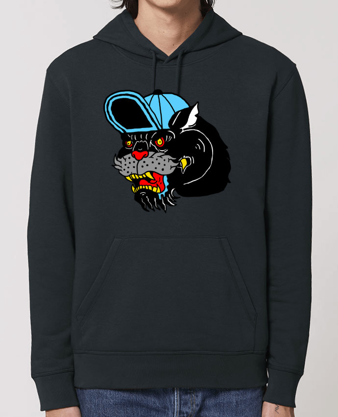 Essential unisex hoodie sweatshirt Drummer Panther Par Nick cocozza