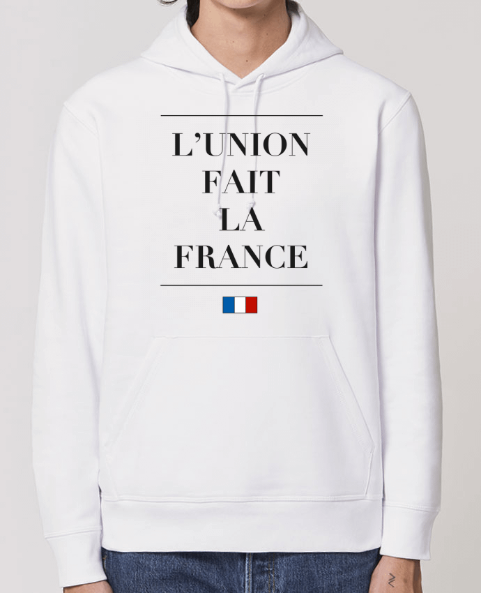 Essential unisex hoodie sweatshirt Drummer L'union fait la france Par Ruuud