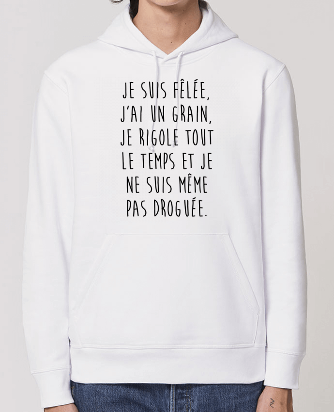 Hoodie Je ne suis même pas droguée Par La boutique de Laura