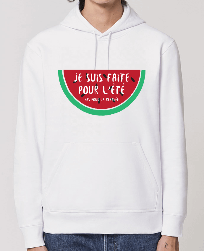 Essential unisex hoodie sweatshirt Drummer Je suis faite pour l'été Par tunetoo