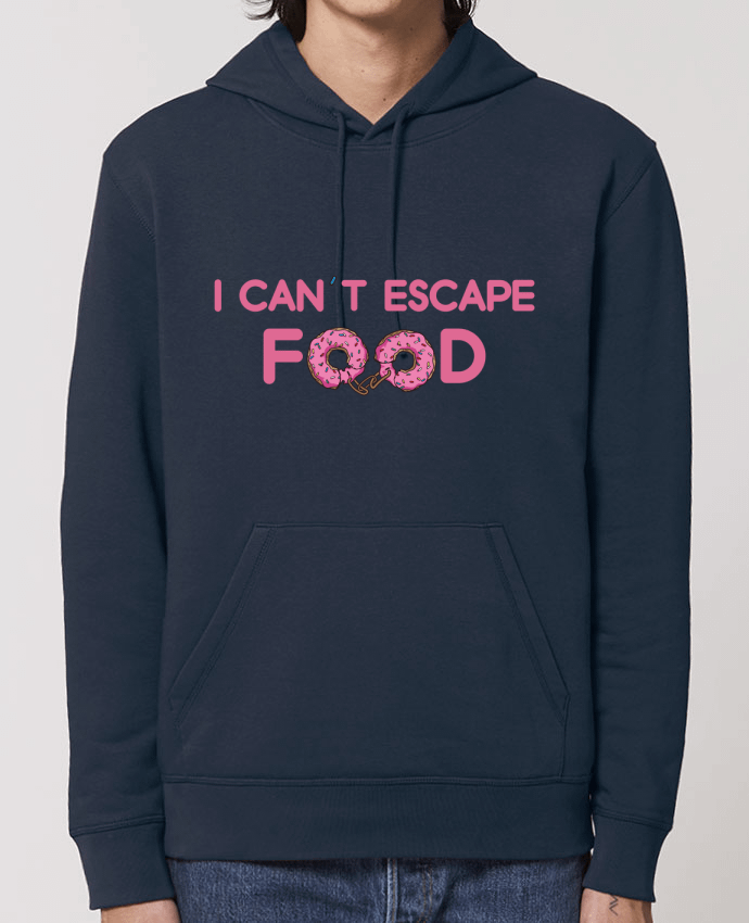 Sweat-Shirt Capuche Essentiel Unisexe Drummer I can't escape food Par tunetoo