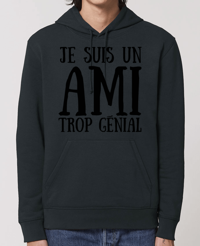 Sudadera Essential con capucha unisex  Drummer Je suis un ami trop génial Par tunetoo