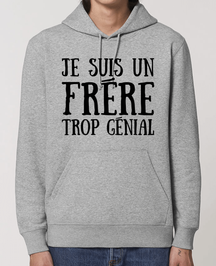 Essential unisex hoodie sweatshirt Drummer Je suis un frère trop génial Par tunetoo