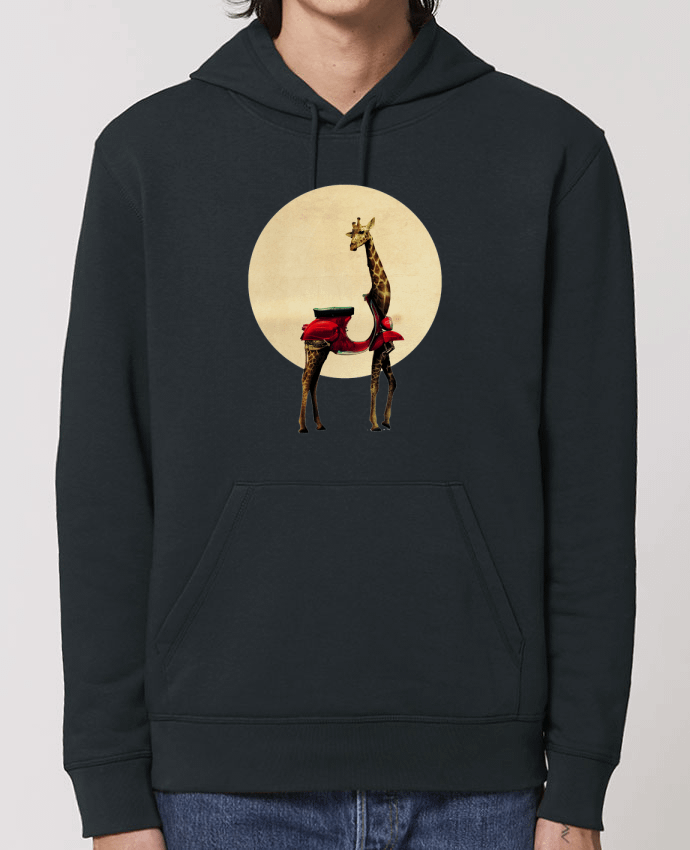 Essential unisex hoodie sweatshirt Drummer Giraffe Par ali_gulec