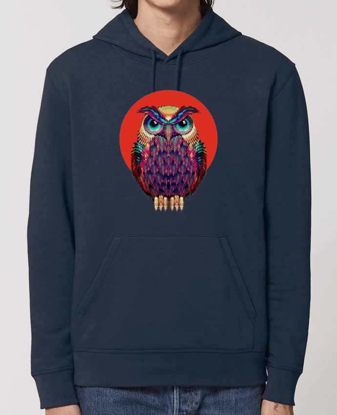 Essential unisex hoodie sweatshirt Drummer Owl Par ali_gulec