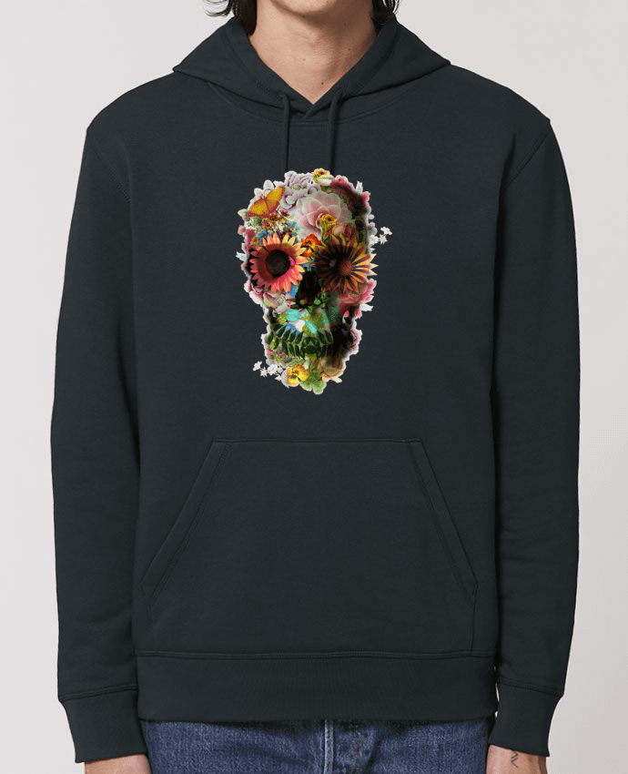 Essential unisex hoodie sweatshirt Drummer Skull 2 Par ali_gulec