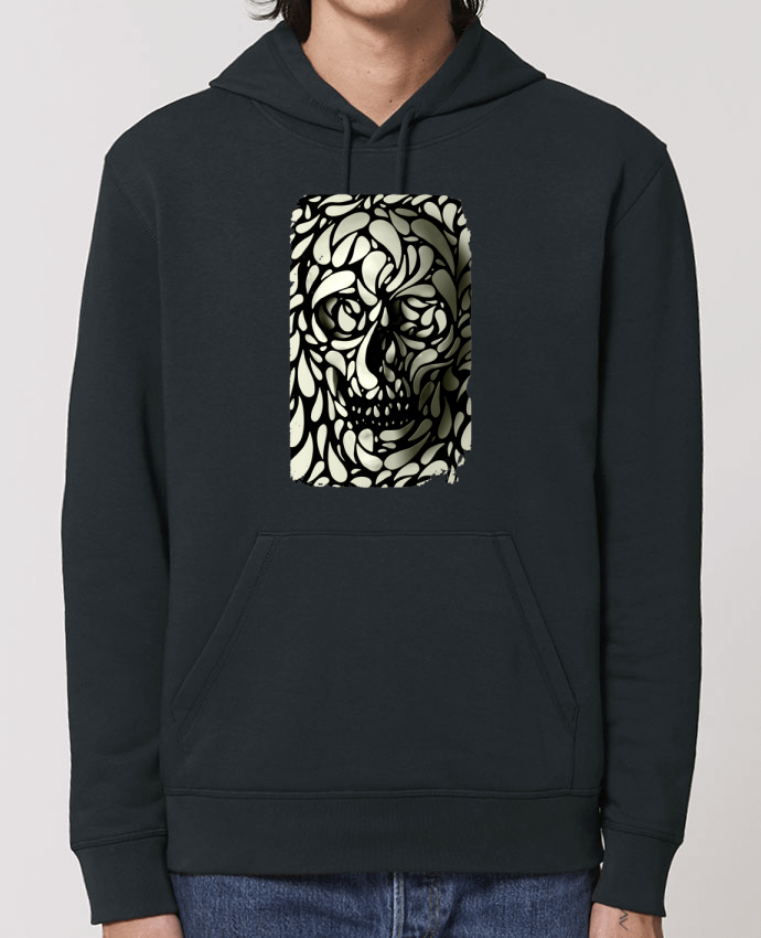 Essential unisex hoodie sweatshirt Drummer Skull 4 Par ali_gulec