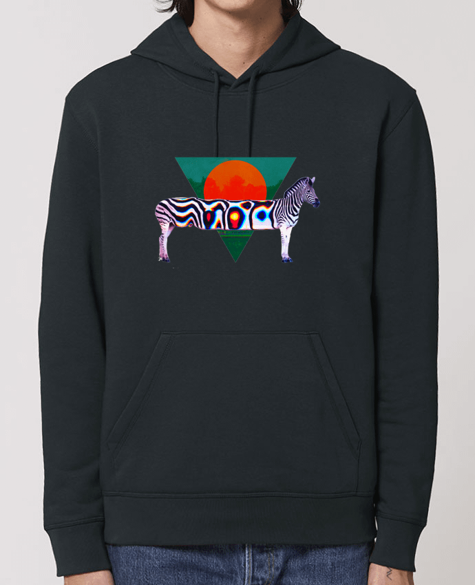 Essential unisex hoodie sweatshirt Drummer Zebra Par ali_gulec