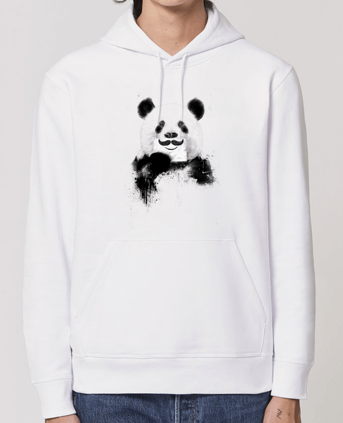 Sudadera Essential con capucha unisex  Drummer Funny Panda Par Balàzs Solti