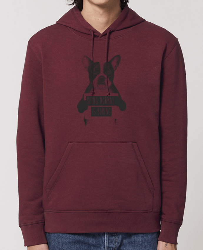 Essential unisex hoodie sweatshirt Drummer Being normal is boring Par Balàzs Solti