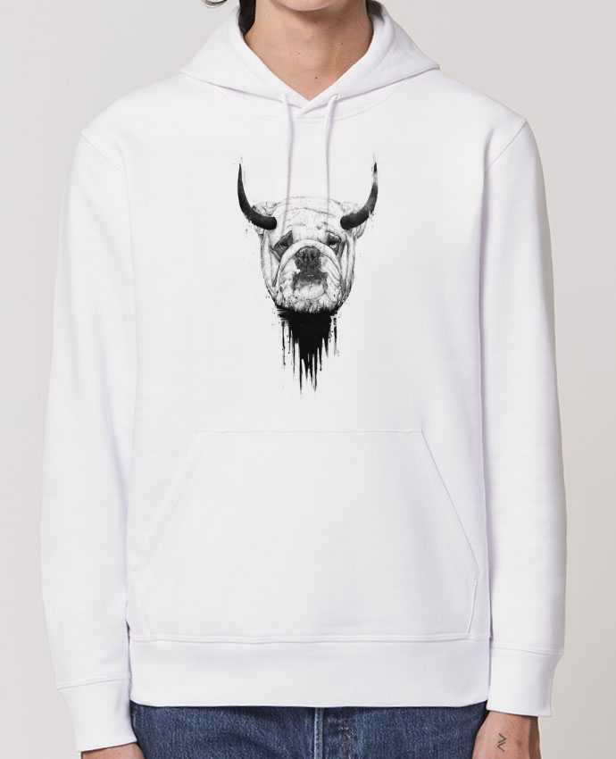 Essential unisex hoodie sweatshirt Drummer Bulldog Par Balàzs Solti