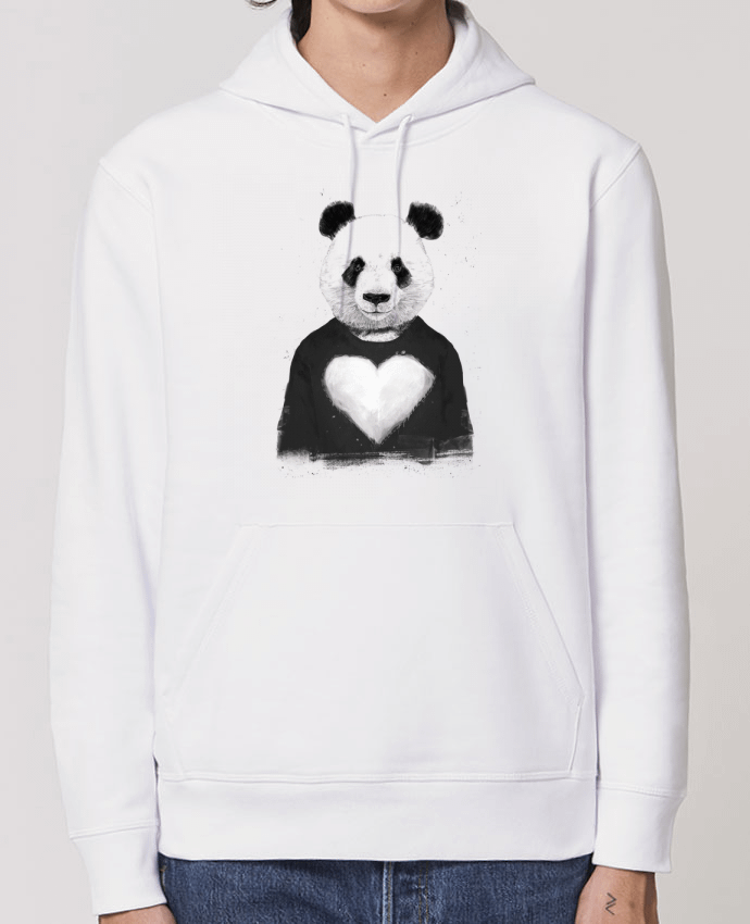 Essential unisex hoodie sweatshirt Drummer lovely_panda Par Balàzs Solti