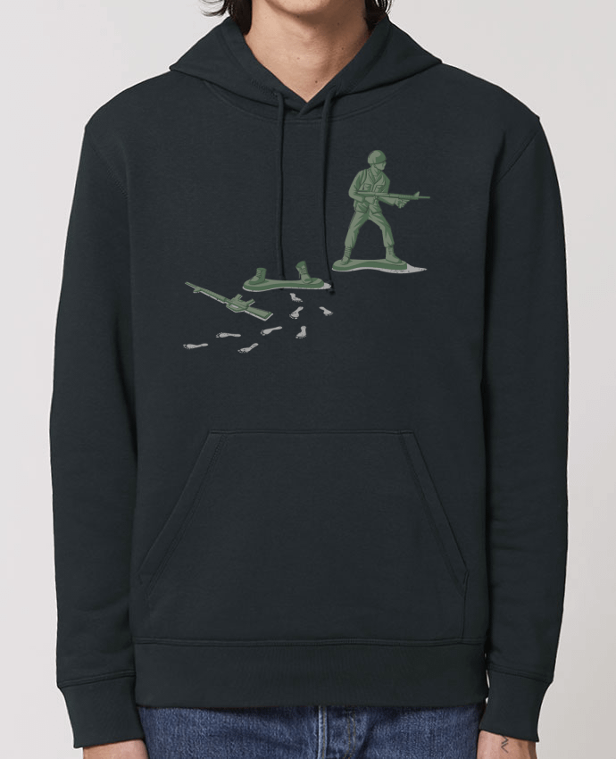 Essential unisex hoodie sweatshirt Drummer Deserter Par flyingmouse365