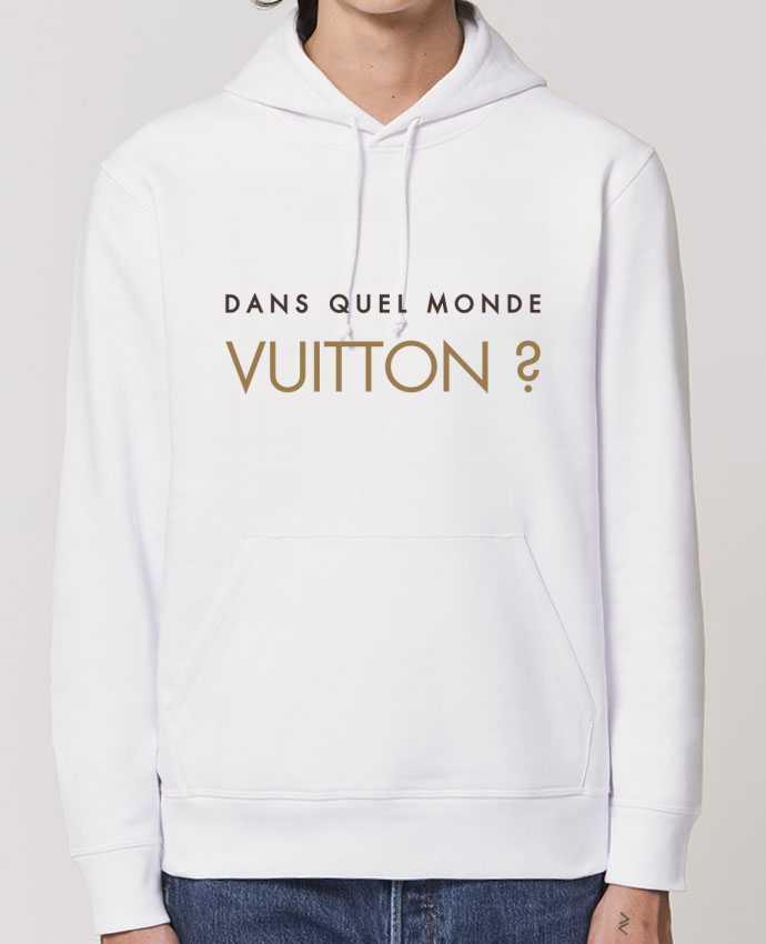 Essential unisex hoodie sweatshirt Drummer Dans quel monde Vuitton ? Par tunetoo