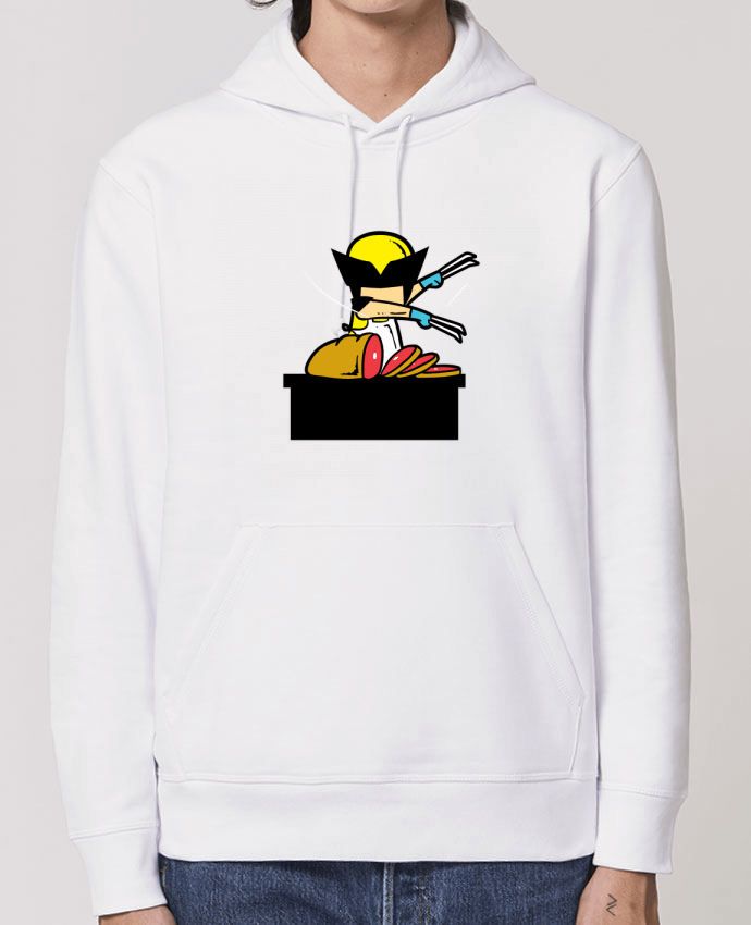 Essential unisex hoodie sweatshirt Drummer Meat Shop Par flyingmouse365