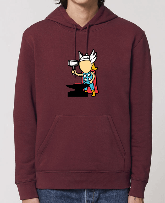 Essential unisex hoodie sweatshirt Drummer Metal Factory Par flyingmouse365