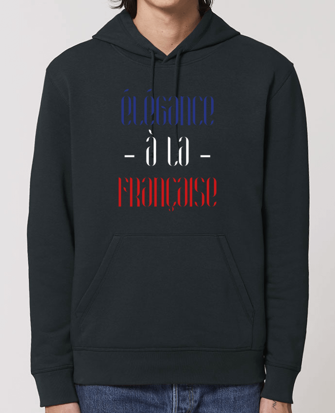 Essential unisex hoodie sweatshirt Drummer Elégance à la française Par tunetoo