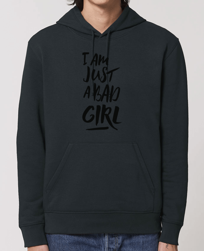 Essential unisex hoodie sweatshirt Drummer I am just a bad girl Par tunetoo