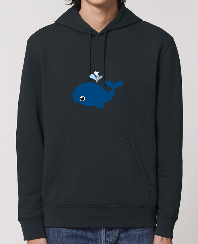 Hoodie Baleine coeur Par WBang