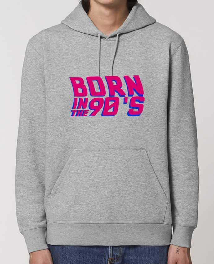 Essential unisex hoodie sweatshirt Drummer Born in the 90's Par tunetoo