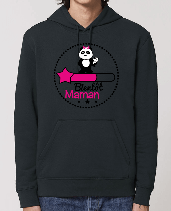 Essential unisex hoodie sweatshirt Drummer Bientôt maman - Future mère , grossesse Par Benichan
