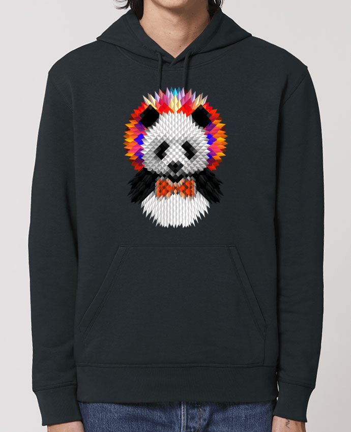 Essential unisex hoodie sweatshirt Drummer Panda Par ali_gulec