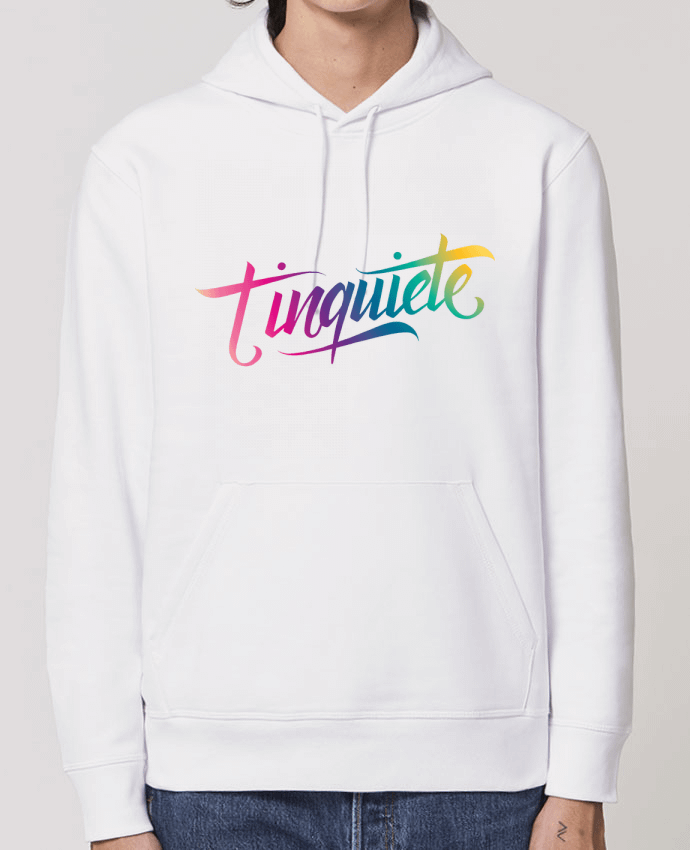Essential unisex hoodie sweatshirt Drummer Tinquiete Par Promis