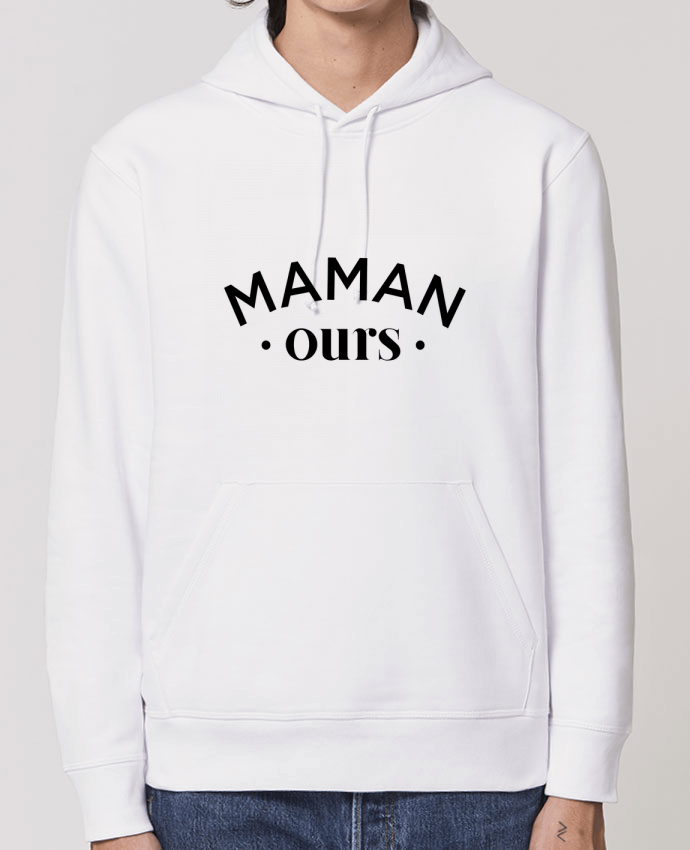 Essential unisex hoodie sweatshirt Drummer Maman ours Par tunetoo