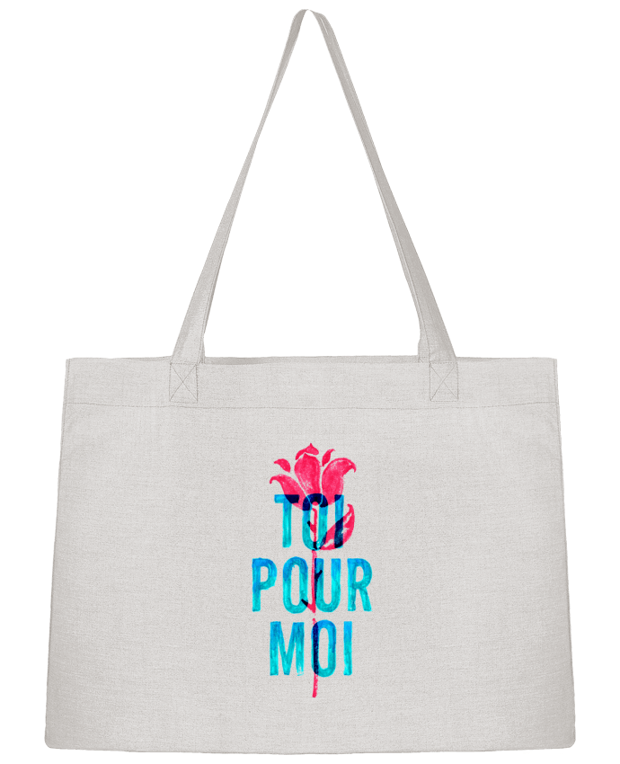 Shopping tote bag Stanley Stella Toi pour moi by Promis