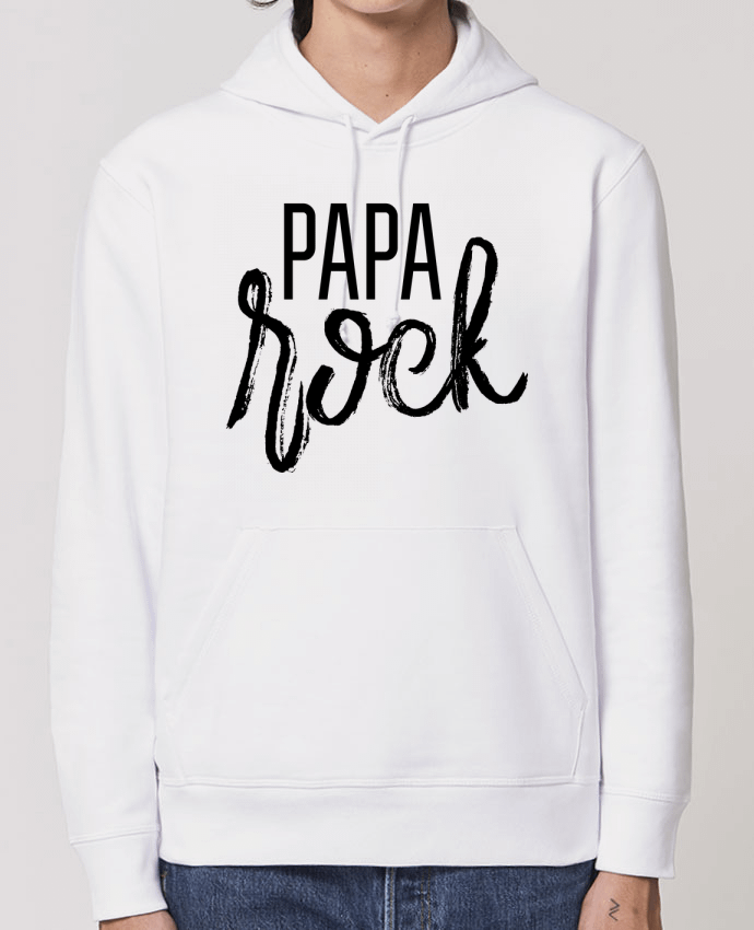 Essential unisex hoodie sweatshirt Drummer Papa rock Par tunetoo