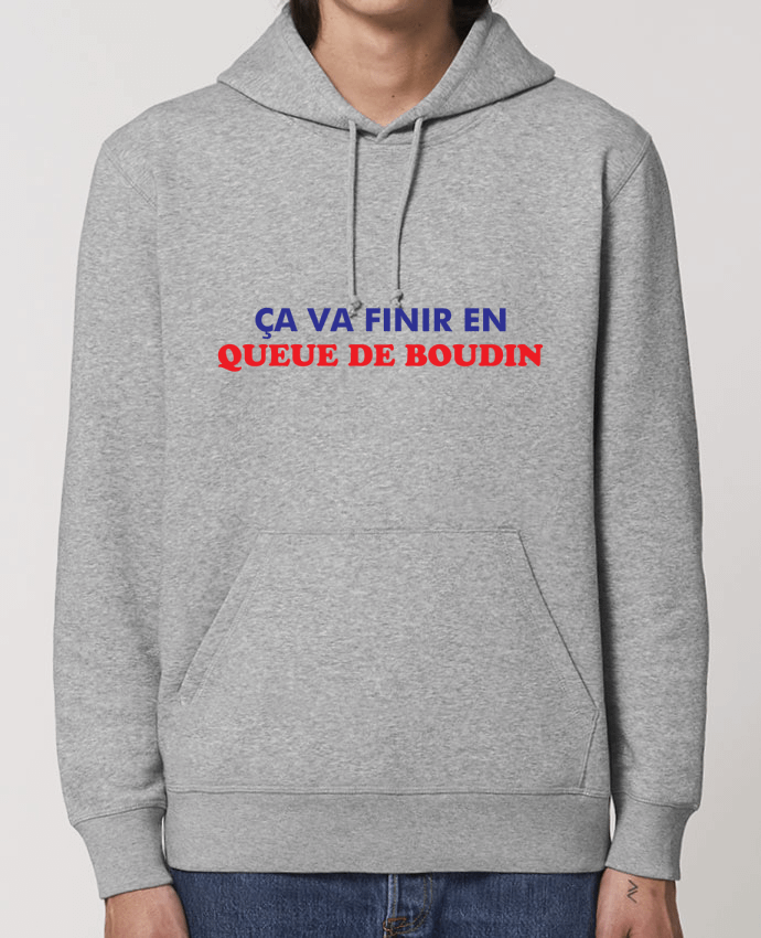 Hoodie Ça va finir en queue de boudin Par tunetoo