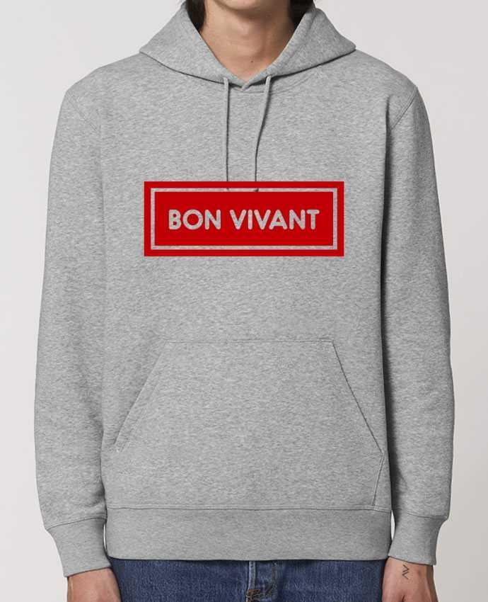 Essential unisex hoodie sweatshirt Drummer Bon vivant Par tunetoo