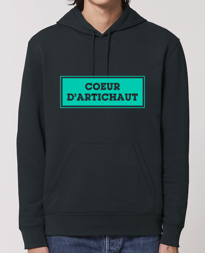 Essential unisex hoodie sweatshirt Drummer Coeur d'artichaut Par tunetoo