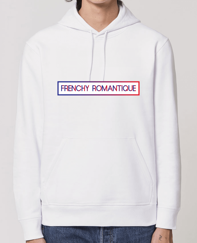 Essential unisex hoodie sweatshirt Drummer Frenchy romantique Par tunetoo