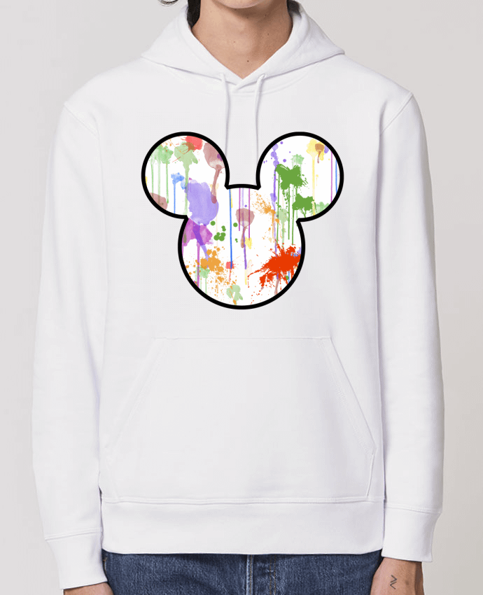 Hoodie Mickey éclaboussures Par Tasca