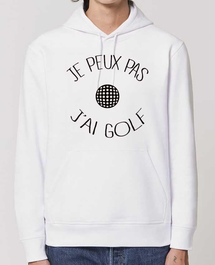 Hoodie Je peux pas j'ai golf Par Freeyourshirt.com