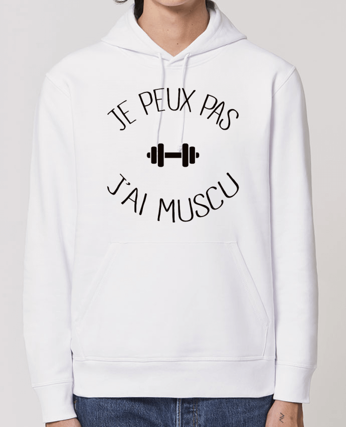 Hoodie Je peux pas j'ai Muscu Par Freeyourshirt.com