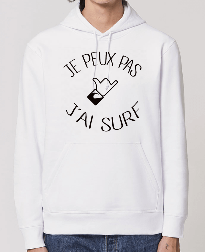 Hoodie Je peux pas j'ai surf Par Freeyourshirt.com