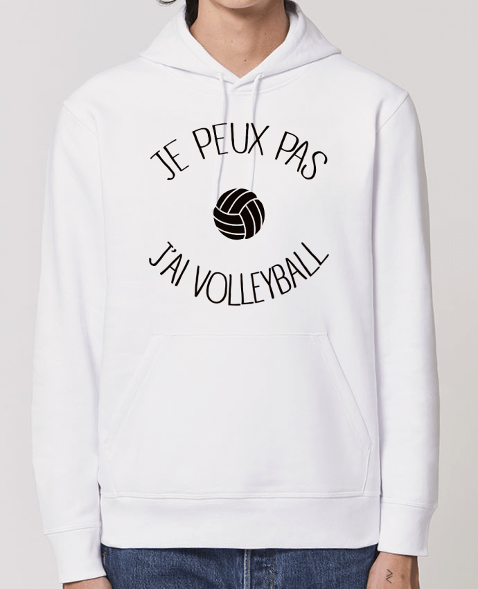 Hoodie Je peux pas j'ai volleyball Par Freeyourshirt.com