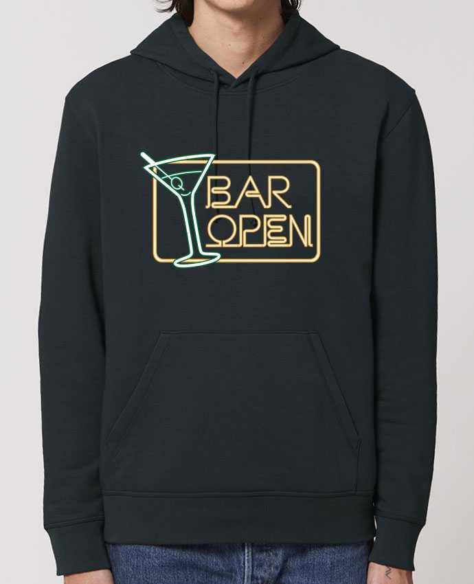 Essential unisex hoodie sweatshirt Drummer Bar open Par Freeyourshirt.com