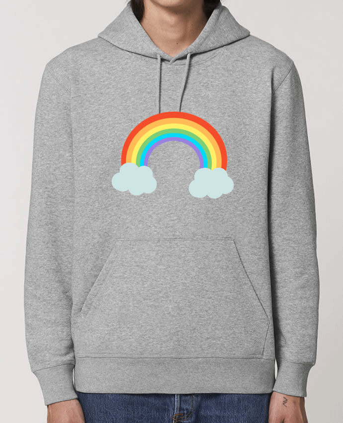 Essential unisex hoodie sweatshirt Drummer Arc-en-ciel Par WBang