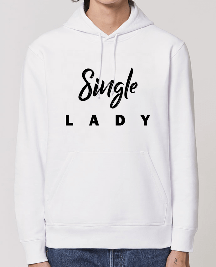 Essential unisex hoodie sweatshirt Drummer Single lady Par tunetoo