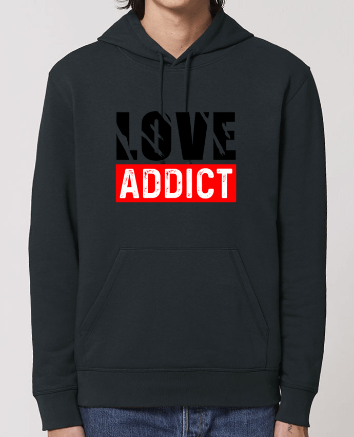 Essential unisex hoodie sweatshirt Drummer Love Addict Par Sole Tshirt