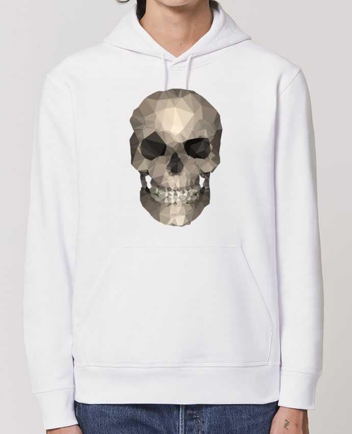 Sweat-Shirt Capuche Essentiel Unisexe Drummer Polygons skull Par justsayin