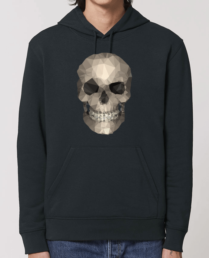 Hoodie Polygons skull Par justsayin